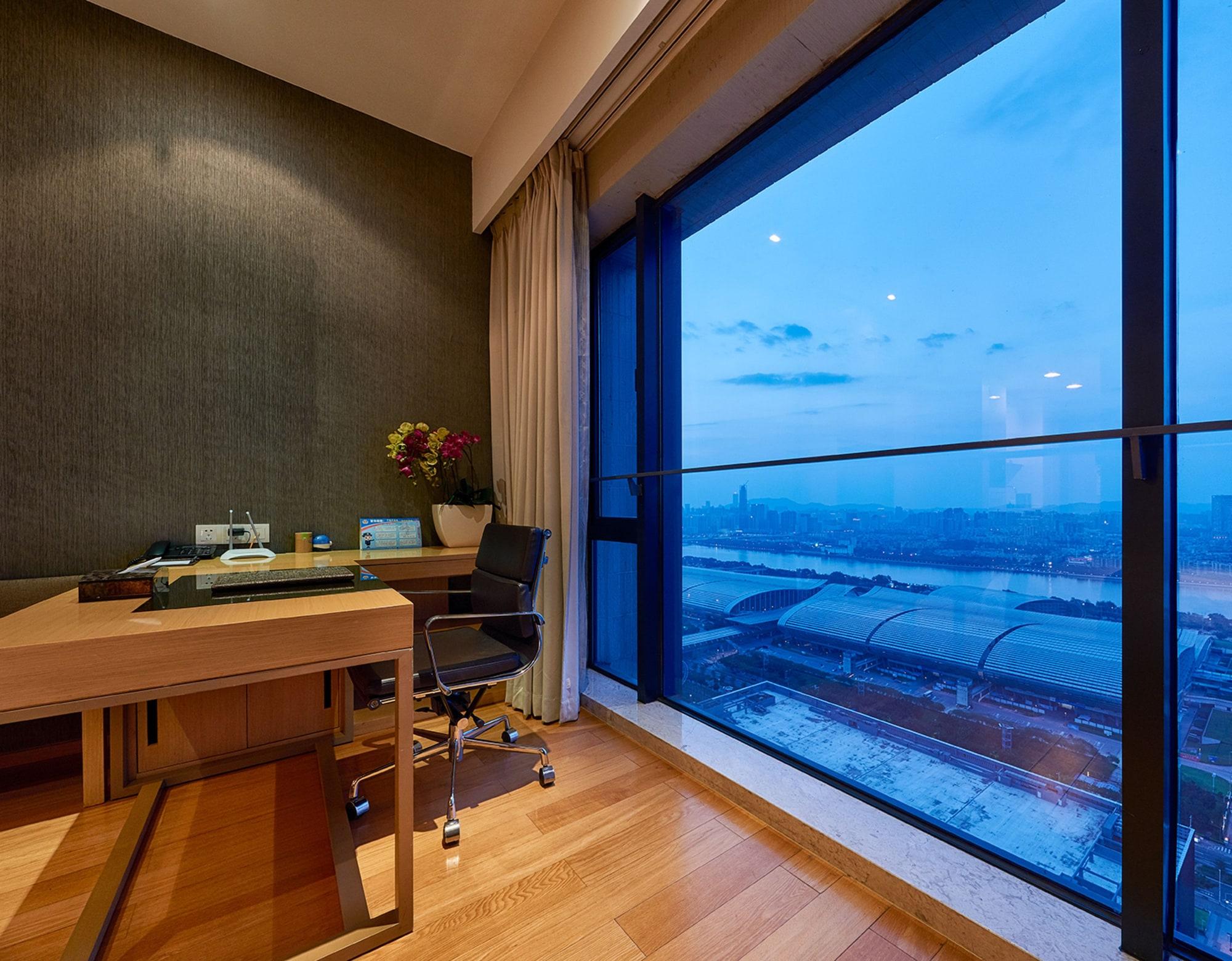Guangzhou Heefun Apartment - Poly World Trading Center Shajing Exterior photo